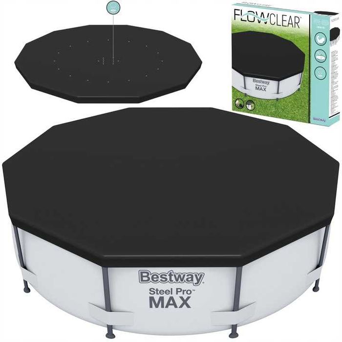 Накриття на басейн, ТЕНТ BESTWAY 3,05м;3,66м  58036