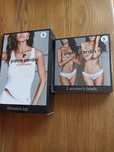 Komplet bielizna damska Pierre Cardin top koszulka figi majtki 95%
