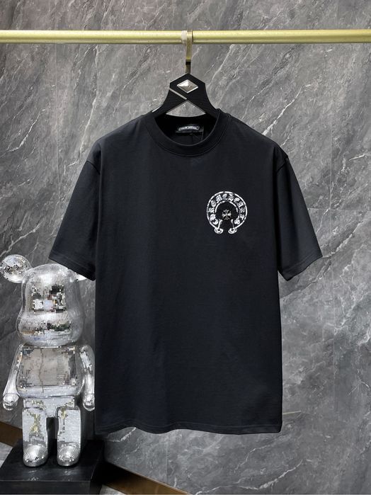 CHROME HEARTS футболка мужская оверсай белая черная унисекс оригинал