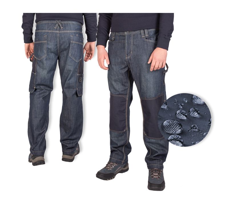 Spodnie robocze męskie monterskie jeans dżinsowe W29 L30
