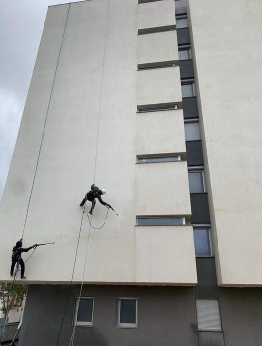 Serviços Rapel Trabalhos em Altura Pintura de fachadas