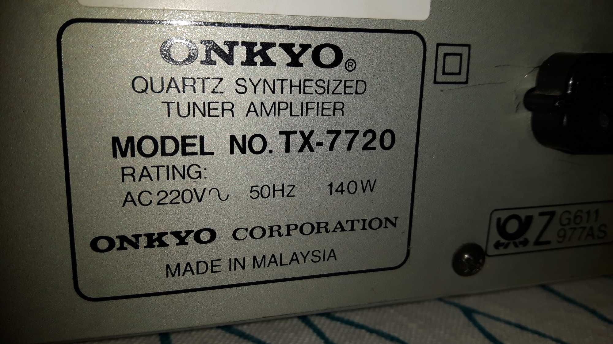 Onkyo TX-7720 amplituner