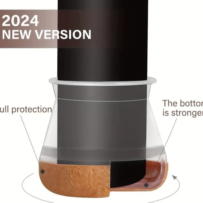 16 шт Силіконові захисні накладки на ніжки меблів