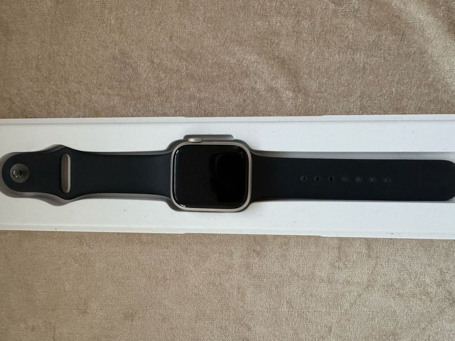 Apple watch 9 GPS 41mm Starlight Aluminium Cace