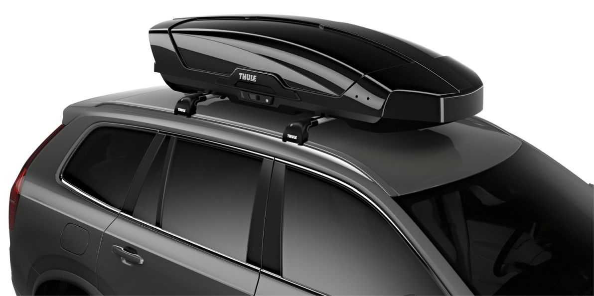 Thule motion XT XL 500l  czarny box bagażnik kufer na dach dwustronnie