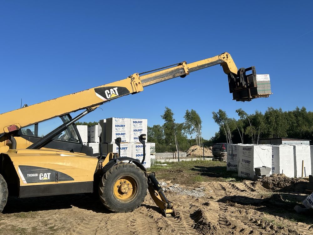 Ładowarka Teleskopowa Ceterpillar jcb 360b 2007 Cat 13.6m