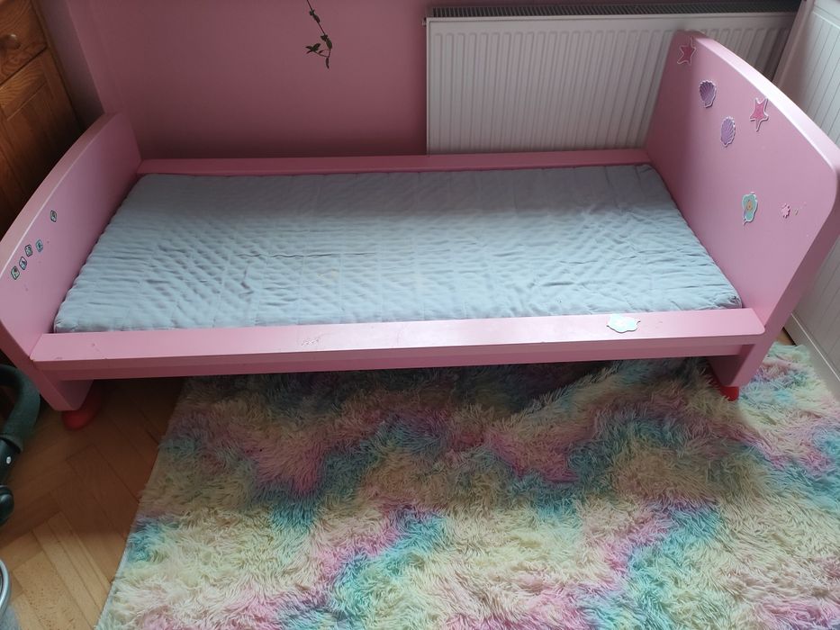 Łóżeczko dla dziewczynki Ikea mamut