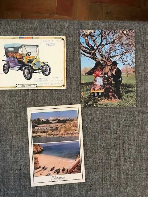 Postais antigos escritos