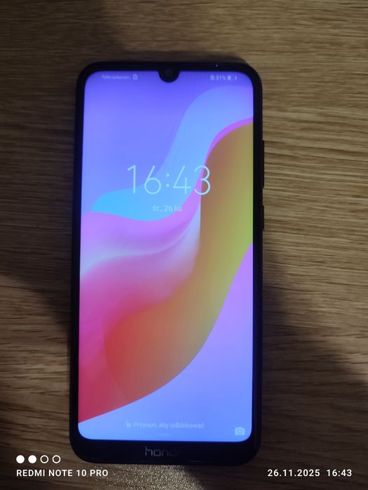 Honor 8a bez ladowarki