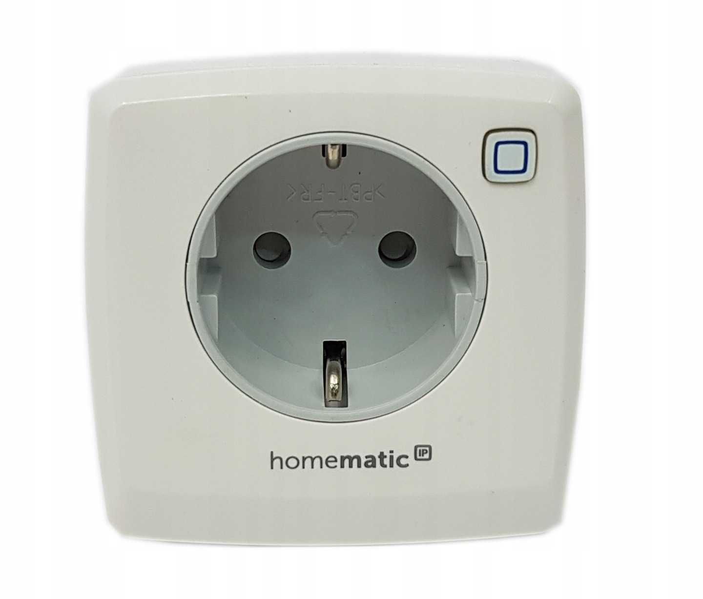 Gniazdo Elektryczne zdalnie sterowane Homematic biały Defect