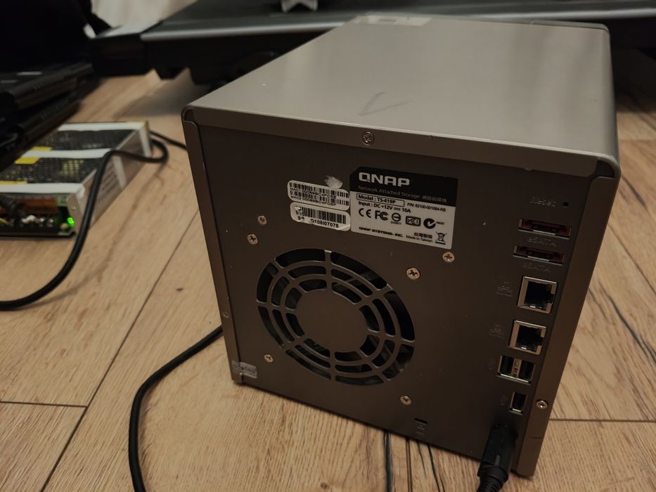 QNAP TS-419P serwer plików NAS kopia zapasowa