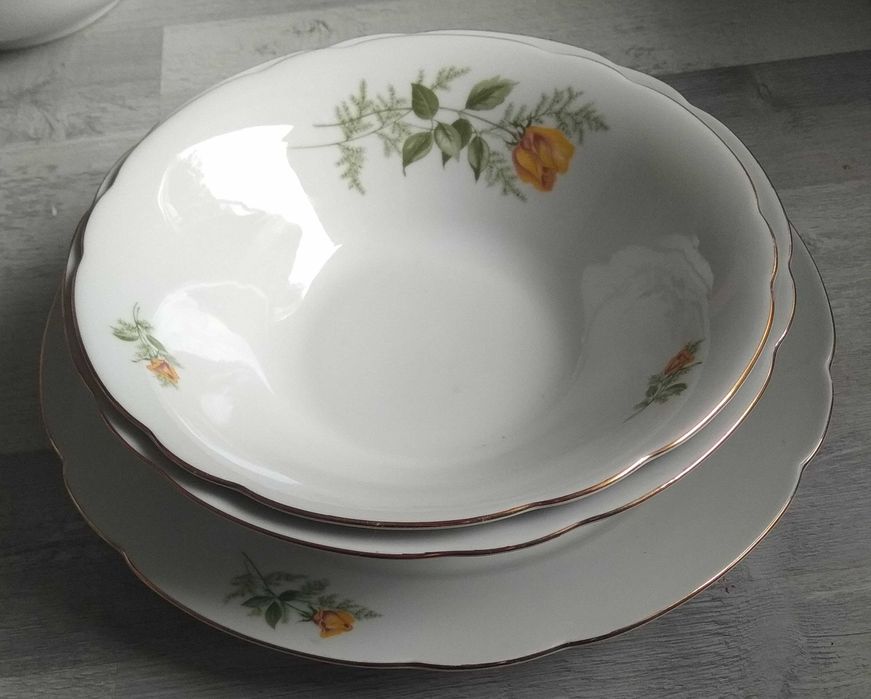 Serwis obiadowy porcelana