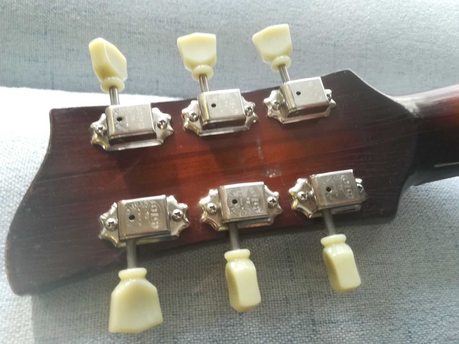 Gitara archtop hollow body Majesty Customs zmodernizowana Gotoh 510!!!