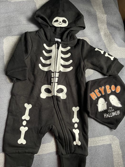 Ромпер скелетик на утеплені