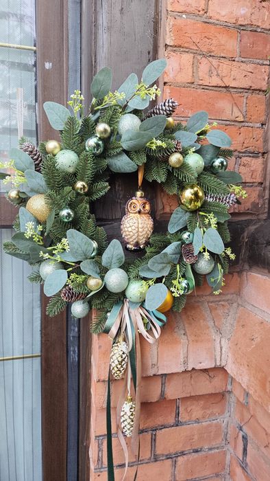 Wianek dekoracja świąteczna 45 cm