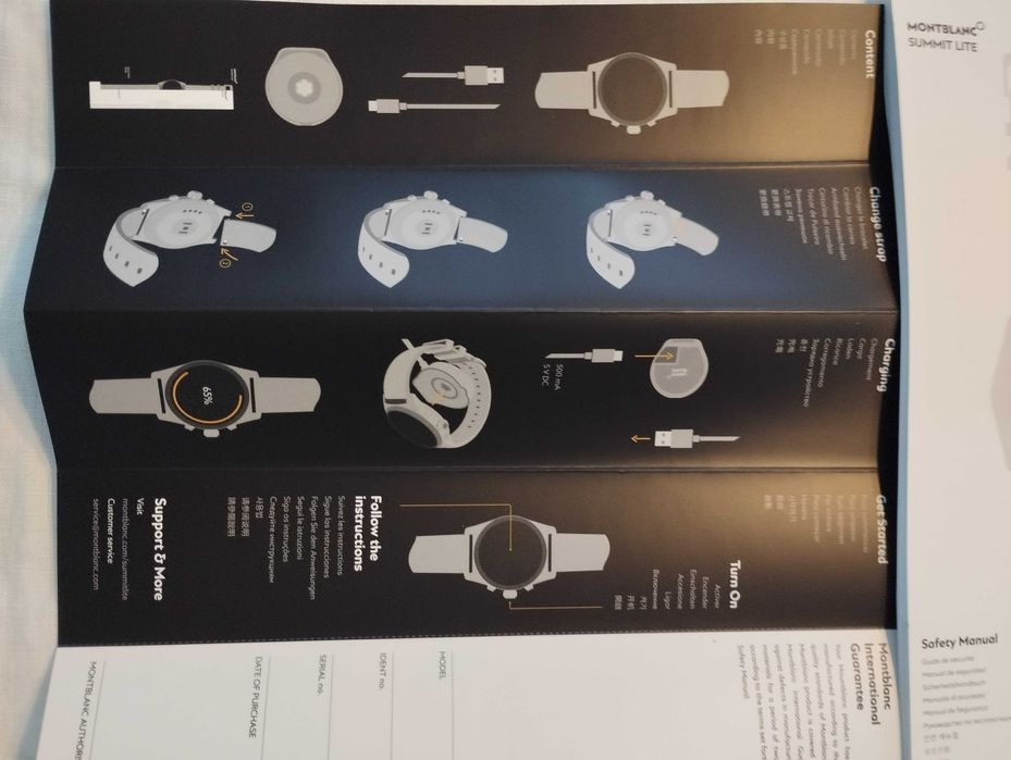 De Luxo Smartwatch Montblanc Summit Lite