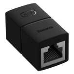 złączka łącznik kabli sieciowych lan ethernet rj-45 airjoy czarna