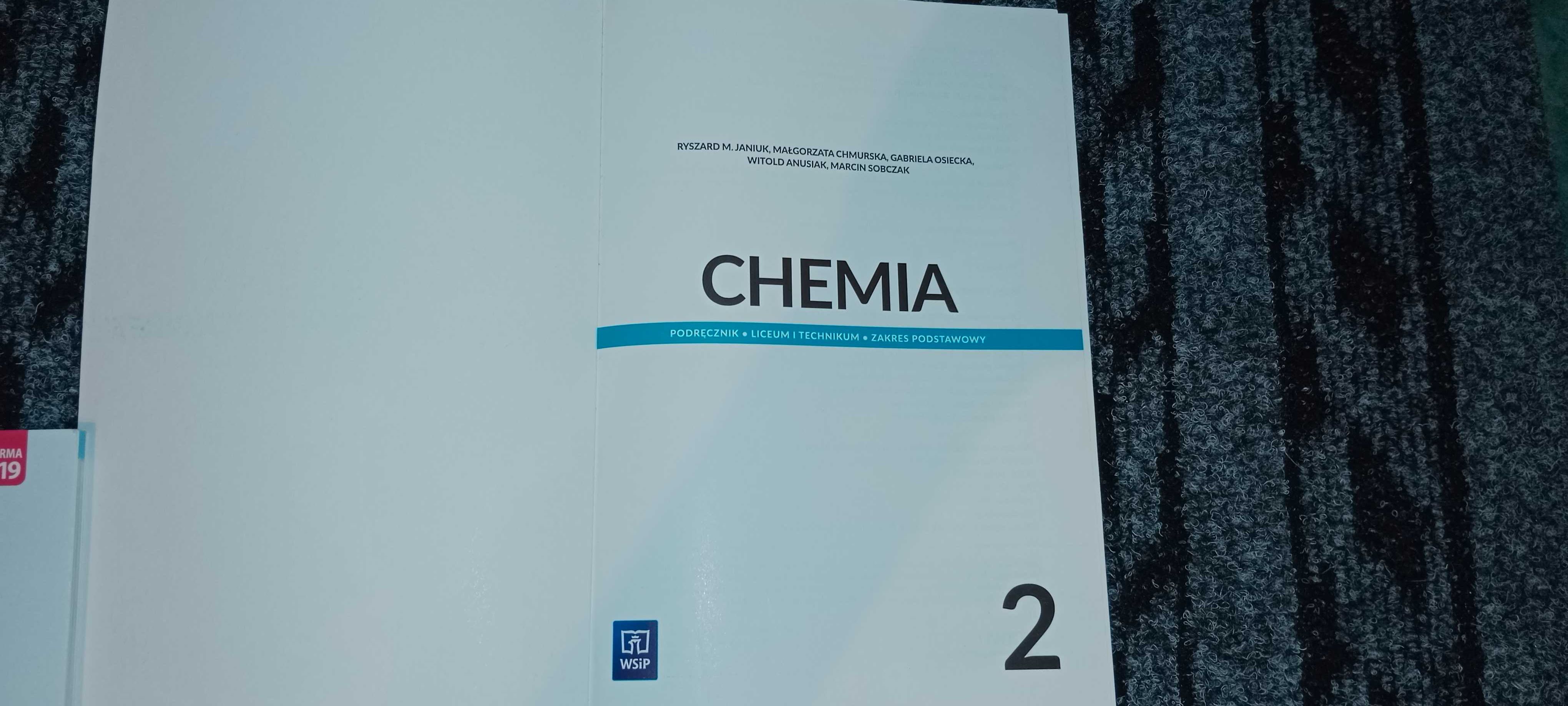 Chemia 2 podręcznik do liceum i technikum wyd. WSiP , używany stan bdb