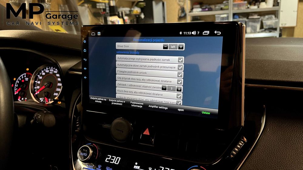 Nawigacja Toyota Corolla/Auris E210 Android11 CarPlay/AA 4G LTE Qled