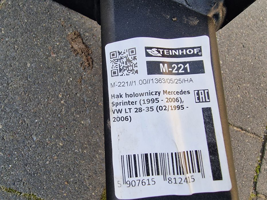 Mercedes sprinter _ VW craftet hak holowniczy