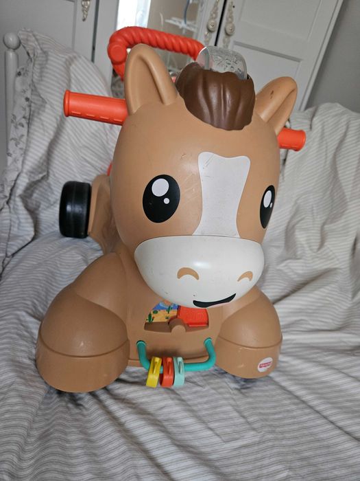 Fisher Price Spacerowy kucyk Pchacz Jeździk GWM20 GTW26