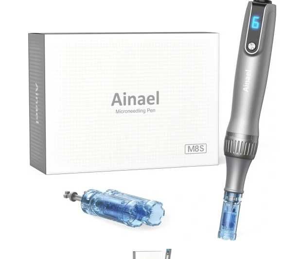 Pen Microneedling Ainael M8 Bezprzewodowy Mezoterapia Twarz Włosy