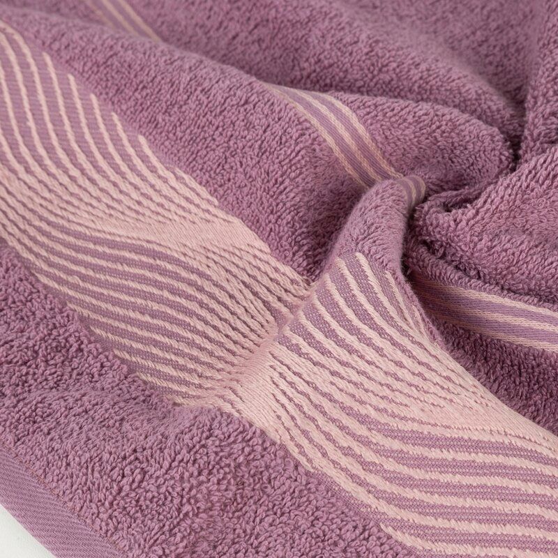 Ręcznik Sylwia 2/50x90 lilowy 500 g/m2 frotte
