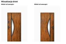 Drzwi zewnętrzne metalowe