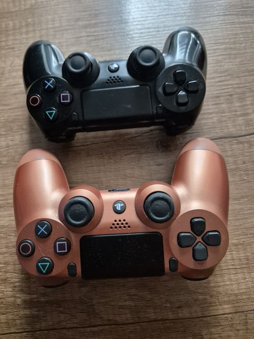 2 pady do ps4  czarny i miedziany