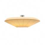 Lampa plafon Bover Siam 120 cm plisa kolor krem /ecru RABAT - 45 %