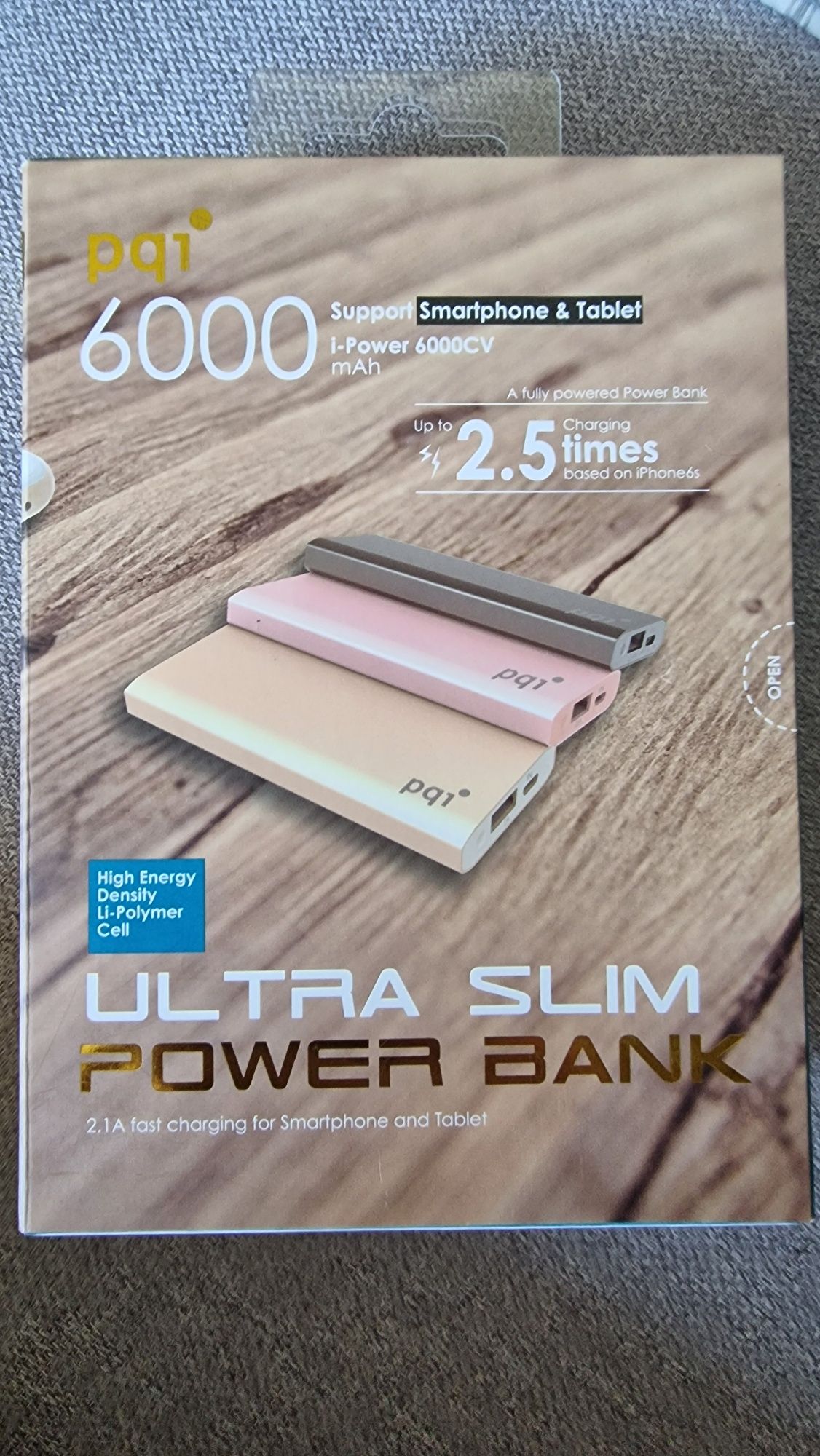 Powerbank Pqi 6000mAh