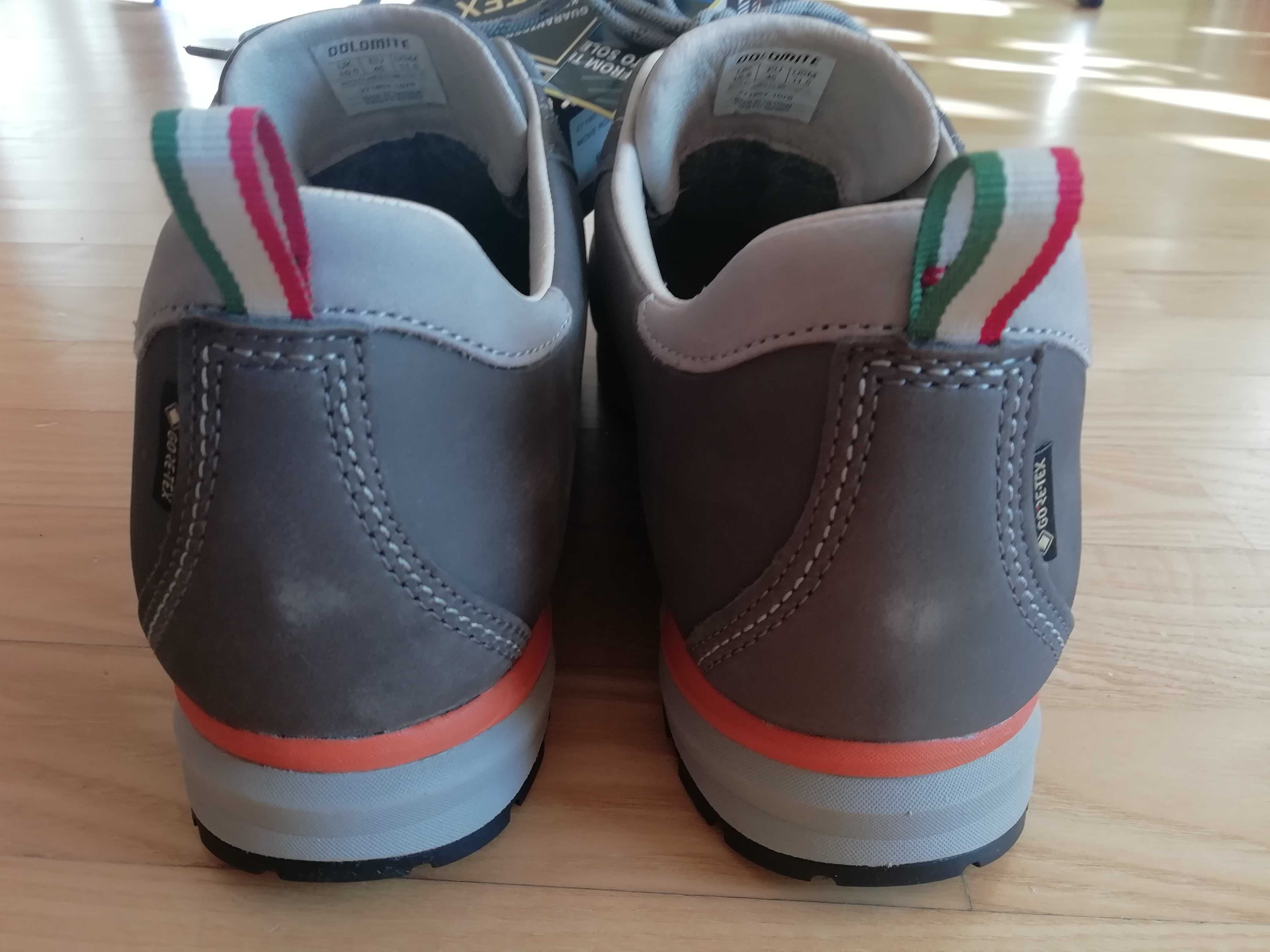 NOWE  r. 45 DOLOMITE GORE-TEX, Move Road Low GTX, podeszwa Michelin
