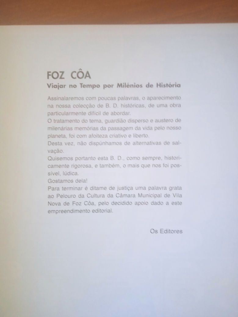 Foz Côa - Banda Desenhada