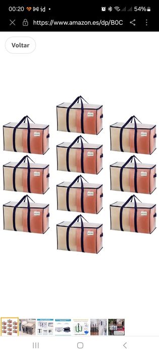 Pacote de 10 Sacos VENO Bags - Novos