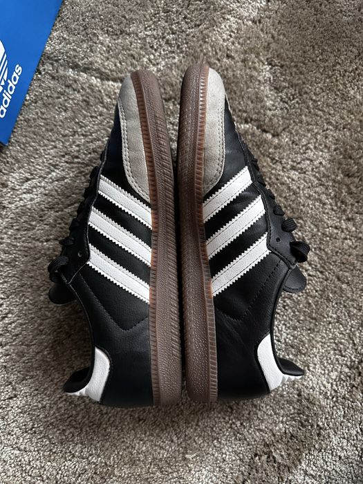 Buty Adidas Samba Vegan black czarne 38 original skóra zamsz