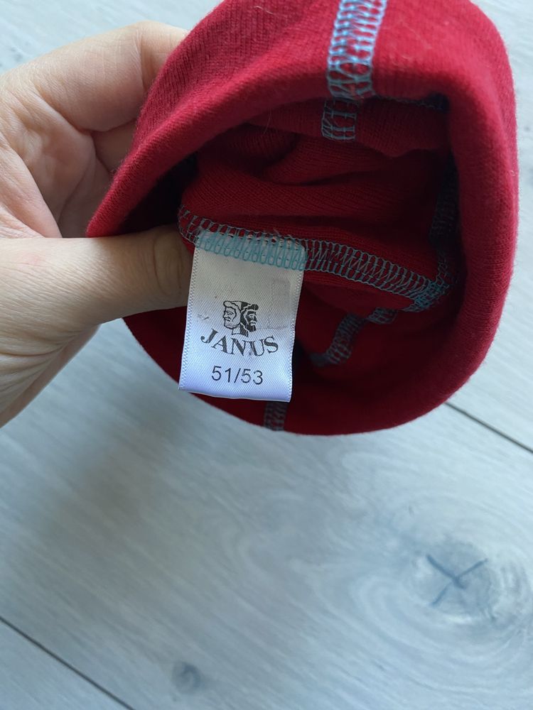 Czapka Janus 100% merino wool
