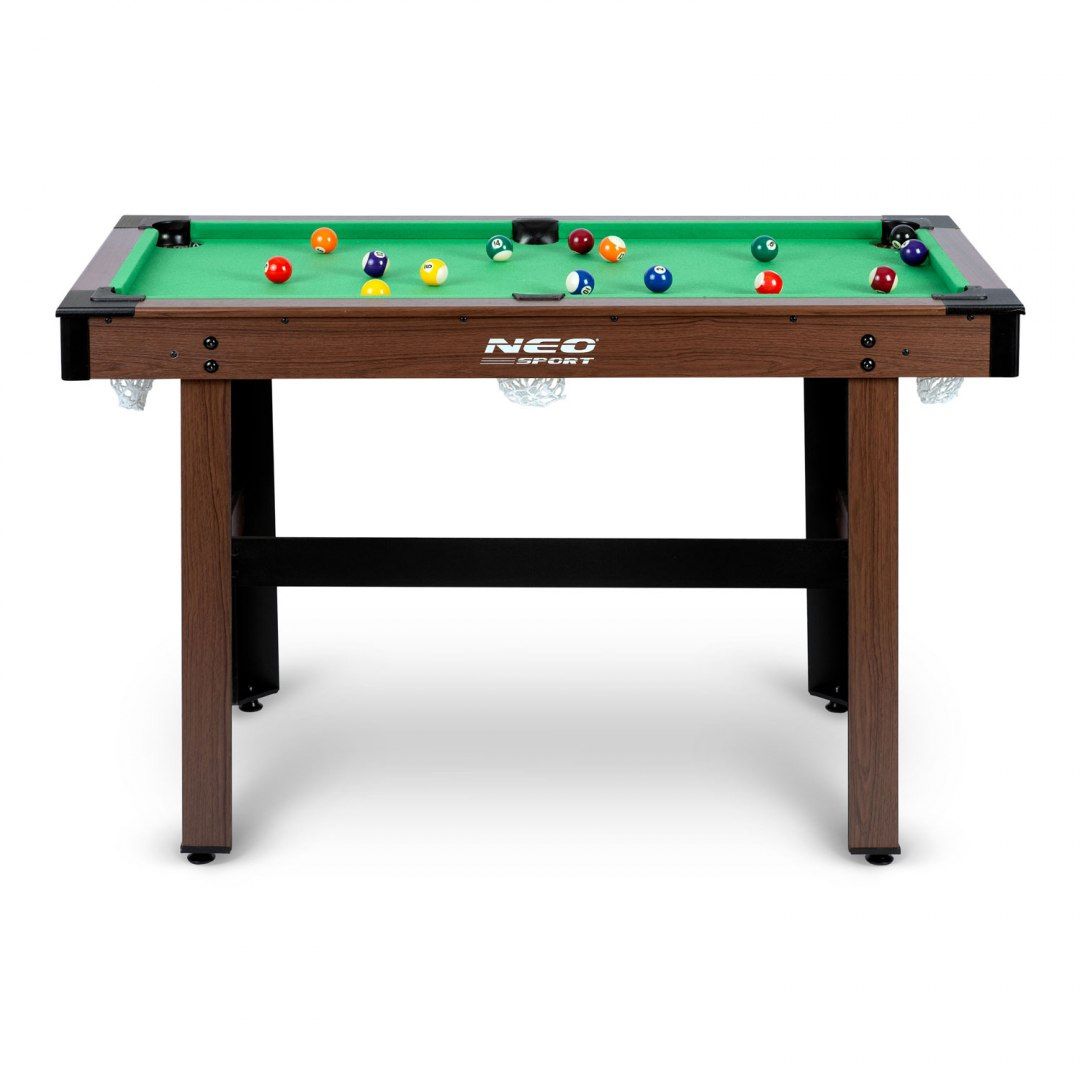 Stół do gry w bilard 122x61x76 cm NS-807 dla dzieci zręcznościowa