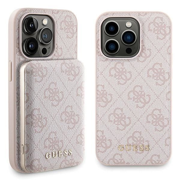 Zestaw Guess GUBPM5P15L4GEMGP iPhone15 Pro 6.1" hardcase + Powerbank