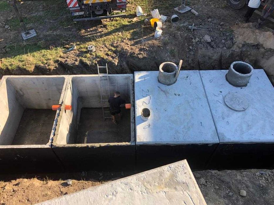 Szambo 10m3 betonowe i inne deszczówka ATEST PRODUCENT zbiorniki