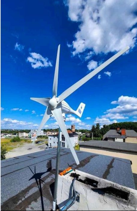 Turbina wiatrowa 6KW+ magazyn Deye 5KWH + fotowoltaika 1,8KW