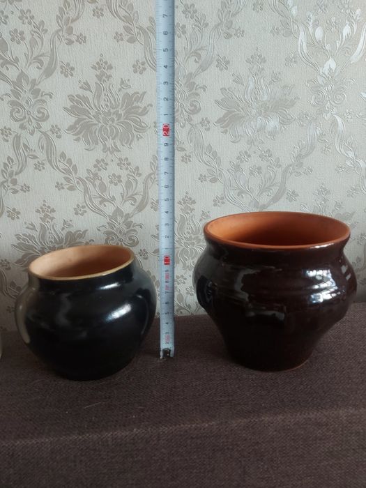 Горшочки глиняные