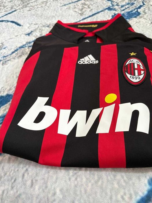 Camisola Milan temporada 2008/09