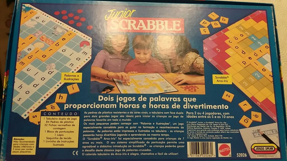 Jogo Scrable Junior