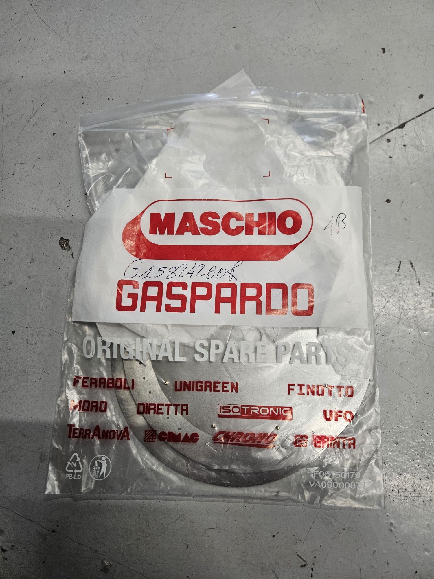 Tarcza wysiewająca 45otw. 2mm Gaspardo