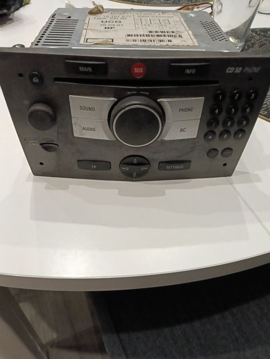 Radio opel astra h