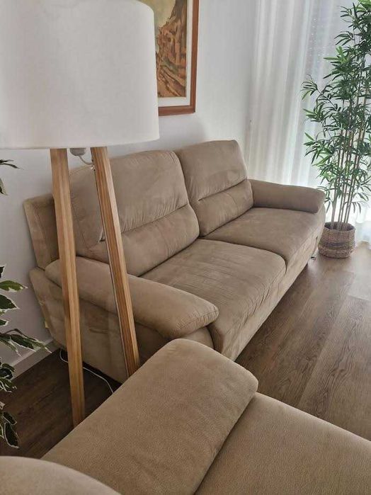 Conjunto de sofás de 3 lugares e 2 lugares