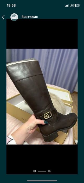 Сапоги Michael Kors 38 розмір оригінал