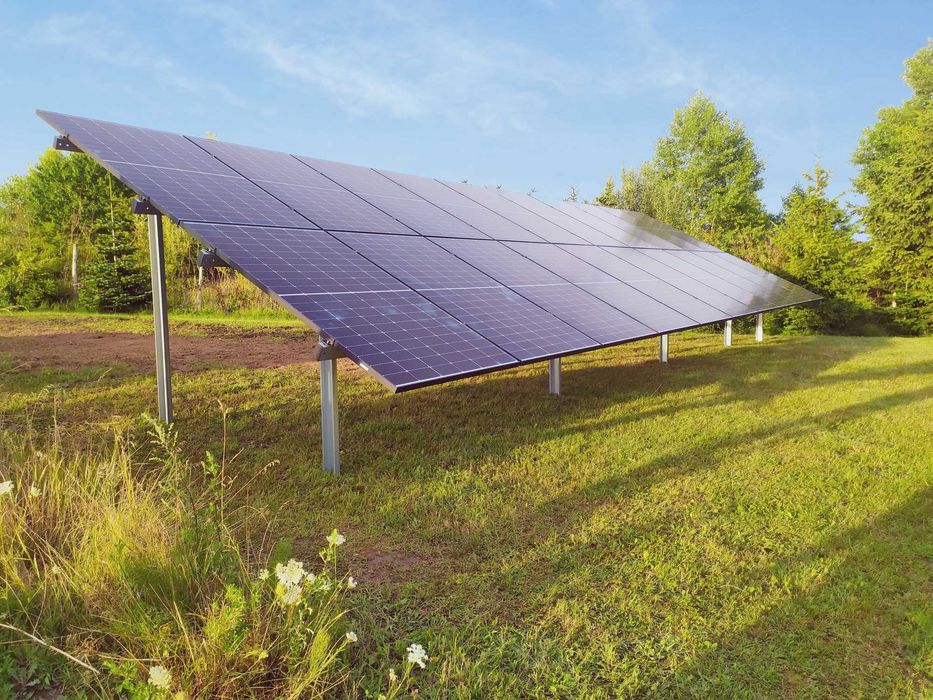 Fotowoltaika DEYE 10 kw na gruncie