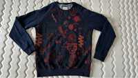 Bluza granatowa  50 L 52 sweter gucci