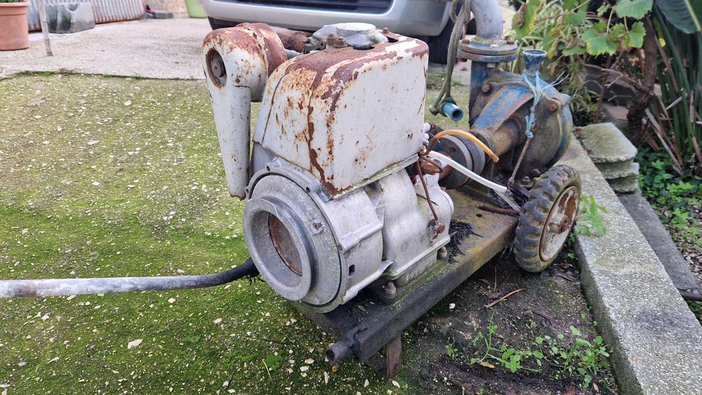 Trato motor rega PETER & motor rega trator